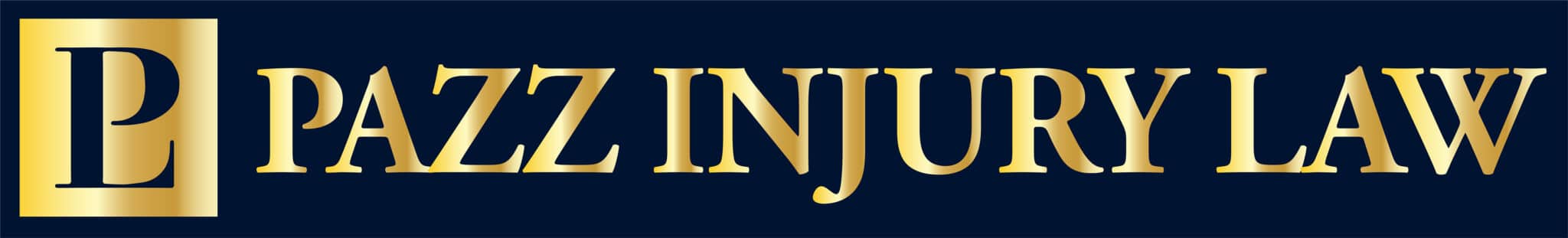 Logo Pazz Injury Law Gold